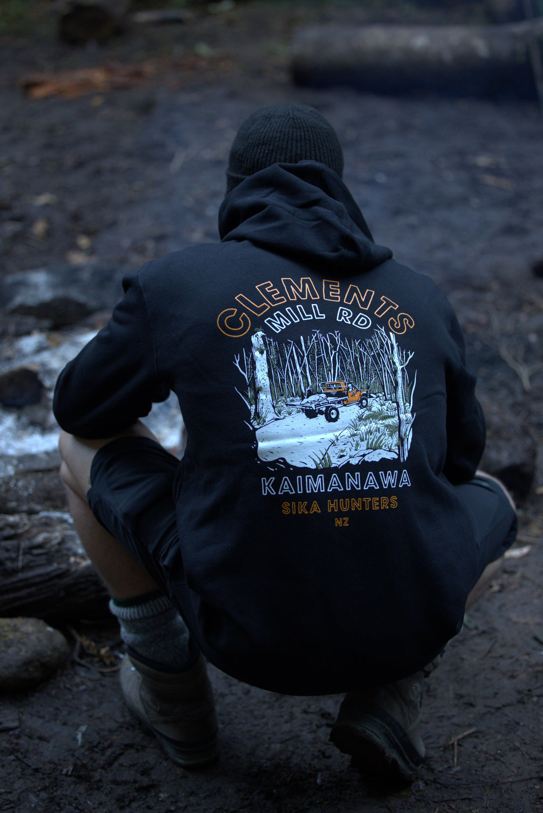 Clements Mill Road Mens Hoodie