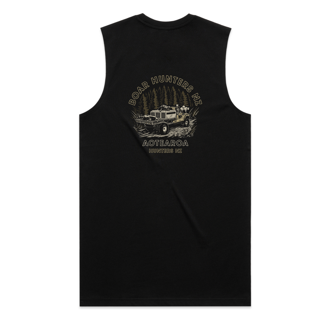 Boar Hunters Mens Singlets