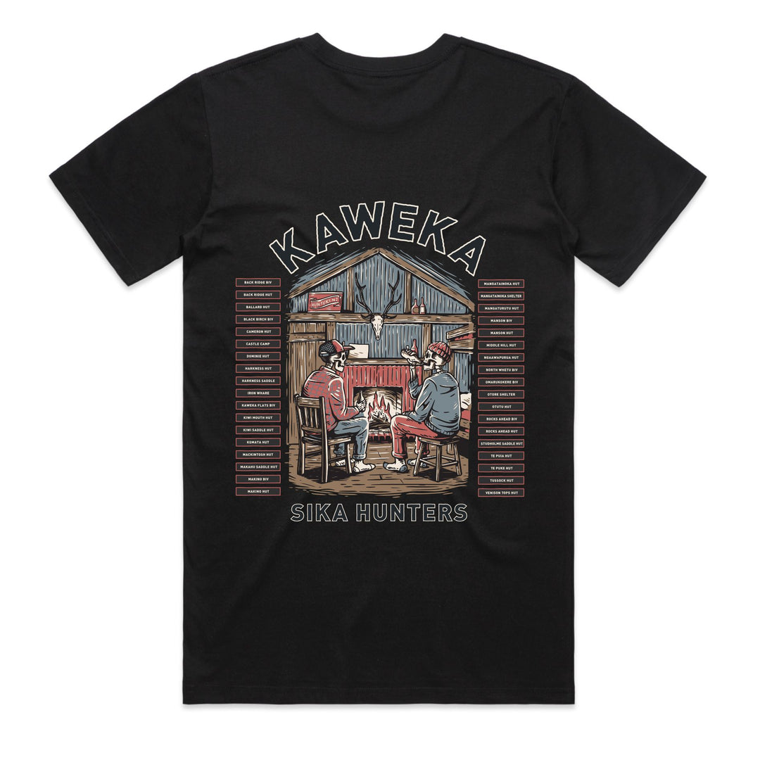 Kaweka Hut Beers Mens Tee
