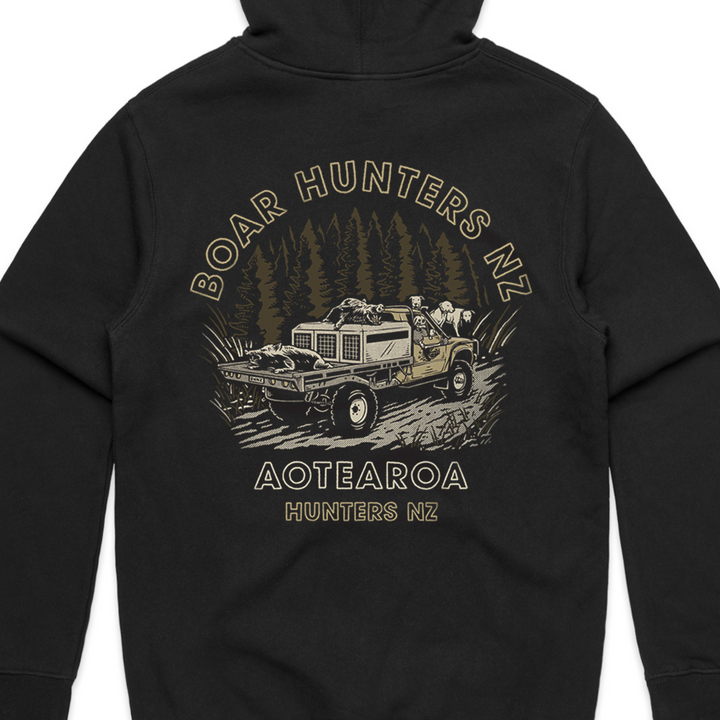 Boar Hunters NZ Mens Hoodie