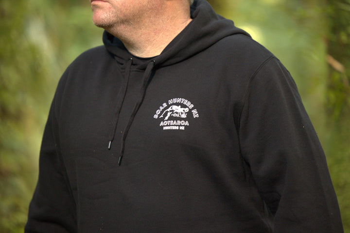 Boar Hunters NZ Mens Hoodie (Red)