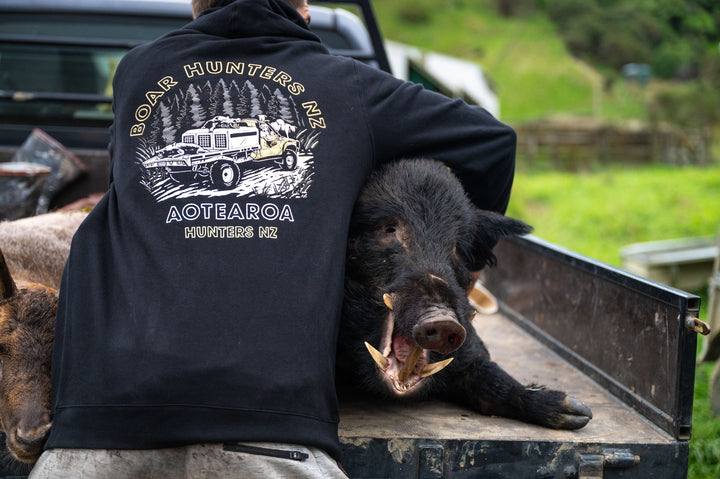 Boar Hunters NZ Mens Hoodie