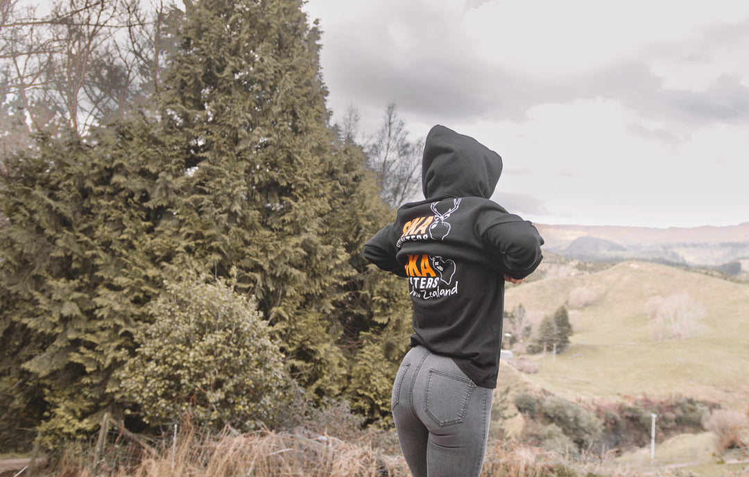 Sika Hunters NZ Womans Hoodie