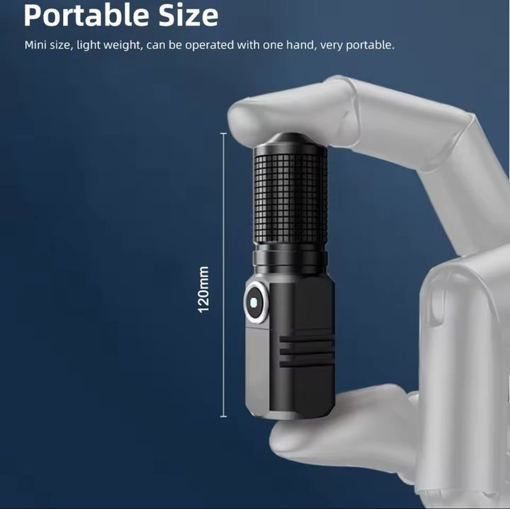 Mini USB Rechargeable Torch