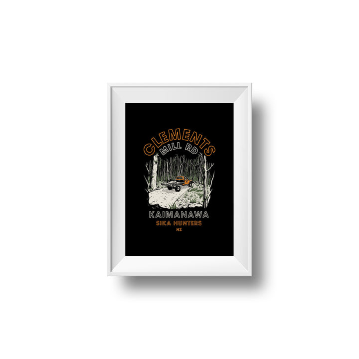 Clements Mill Road A3 Print