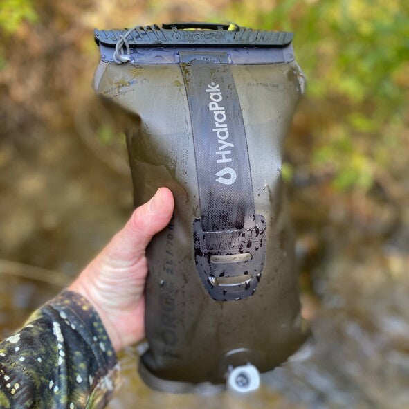 HydraPak Force (2 l of 3 l drinkreservoir) - ultra duurzame waterzak voor drinkzak - geïsoleerde buis en stofdeksel, zelfdichtend bijtventiel, lekvrij HydraPak Force (2 l of 3 l drinkreservoir) - ultra duurzame waterzak voor drinkzak - geïsoleerde buis en stofdeksel, zelfdichtend bijtventiel, lekvrij